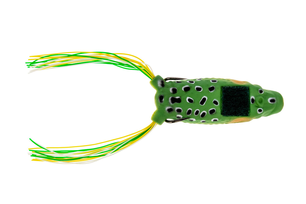 Hollow body with diamond-shaped belly weight improves penetration on the Boom Boom.
