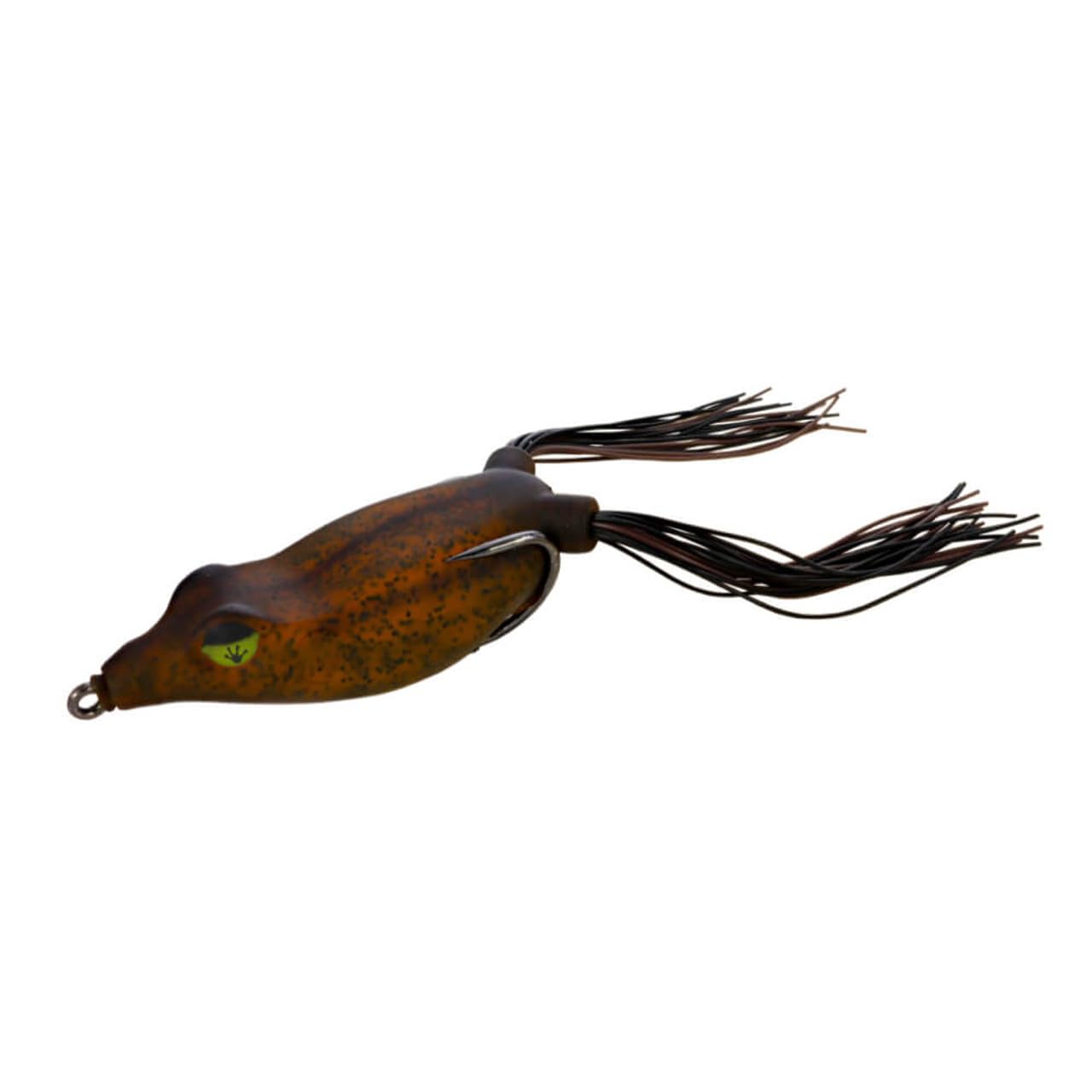 Frog Factory Sonic Boom 70 frog lure in green pumpkin for explosive topwater strikes and easy walking action.