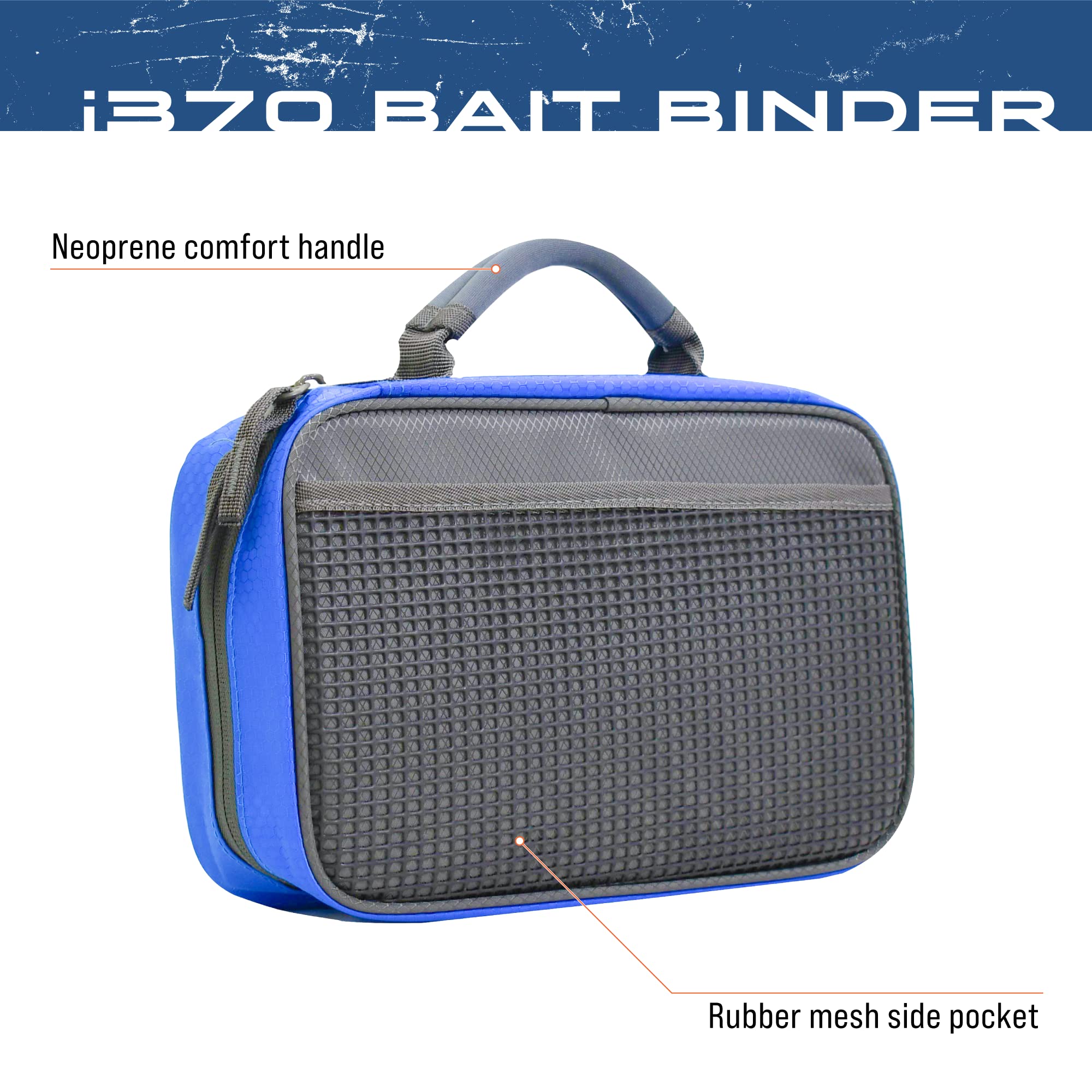 FROGG TOGGS Bait Binder neoprene handle for comfortable carrying