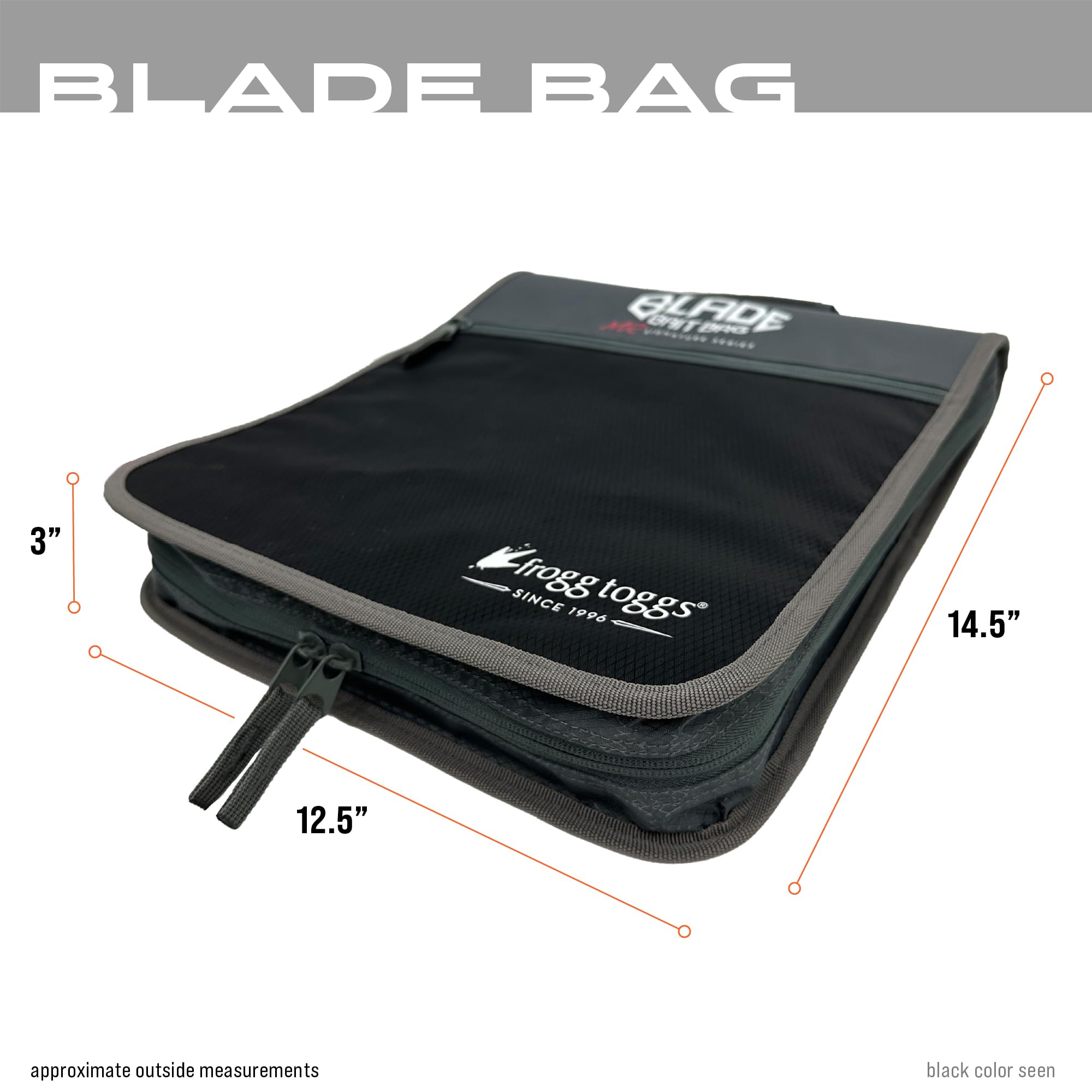 FROGG TOGGGS bait ID tag holder helps stay organized on the water.