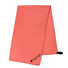 Frogg Toggs Beach-Camp microfiber towel laid flat showing generous coverage for drying and lounging.