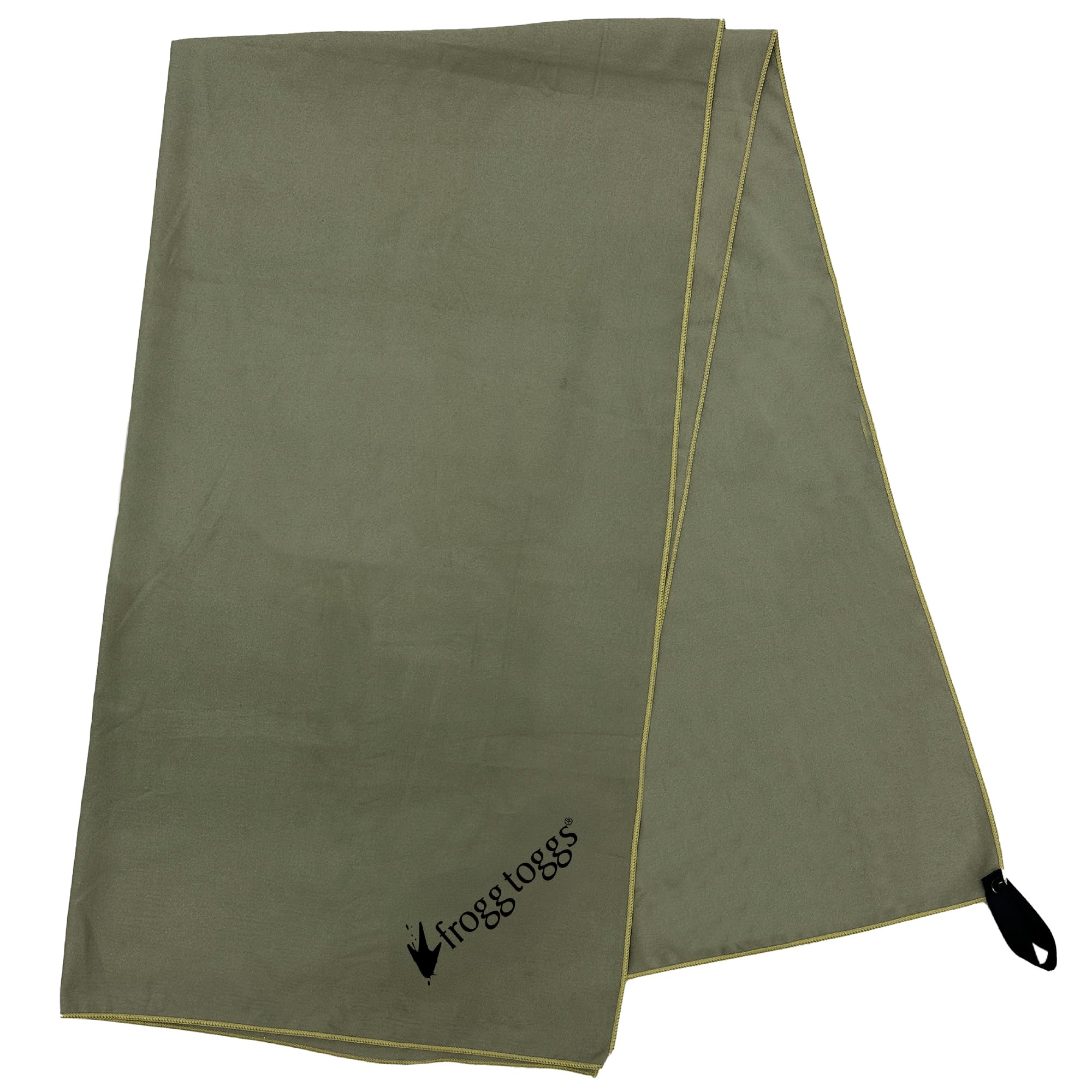 FROGG TOGGS Beach-Camp microfiber towel, soft and highly absorbent for beach drying.