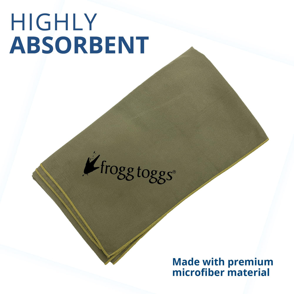 FROGG TOGGS towel Quick-dry feature helps drying after swimming.
