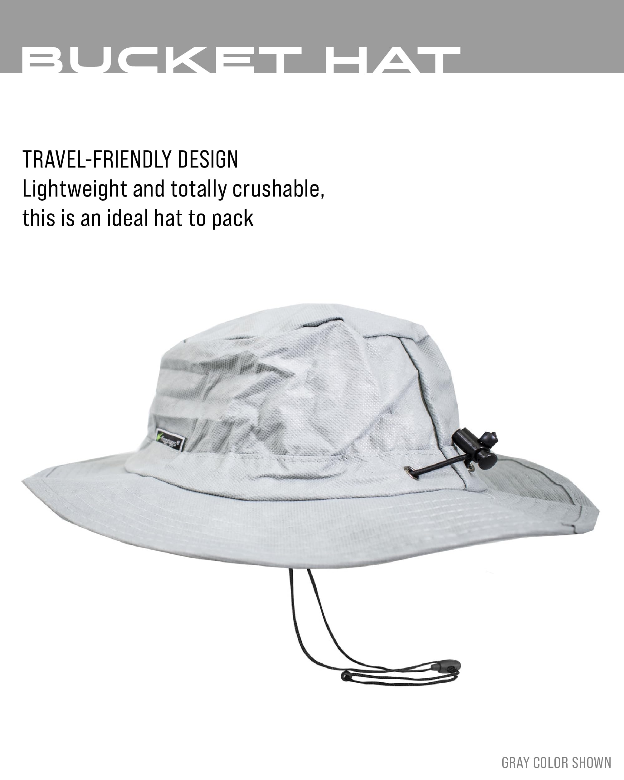 FROGG TOGGS bucket hat sun and rain protection for outdoor days