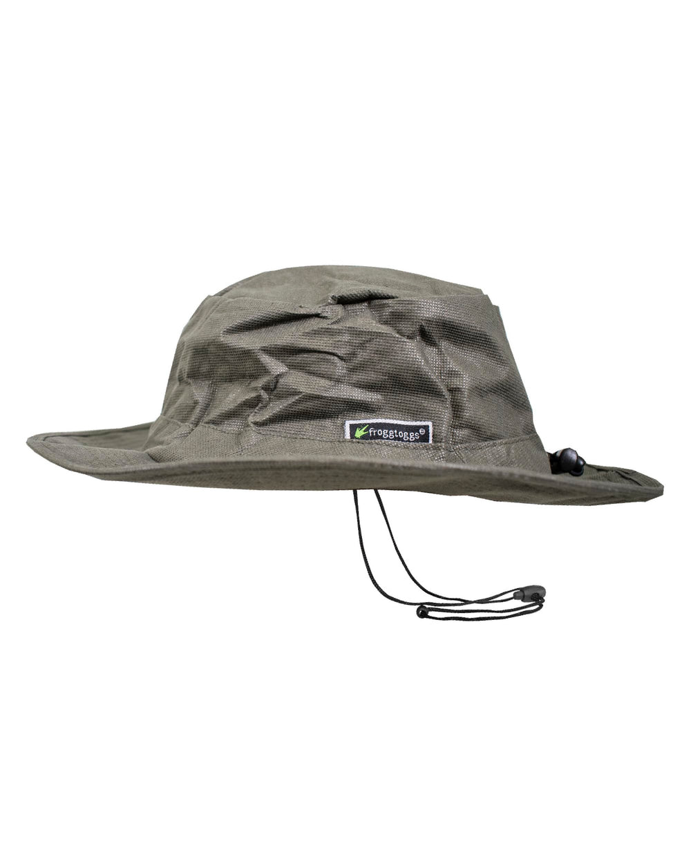 FROGG TOGGS bucket hat waterproof breathable shields on wet trails