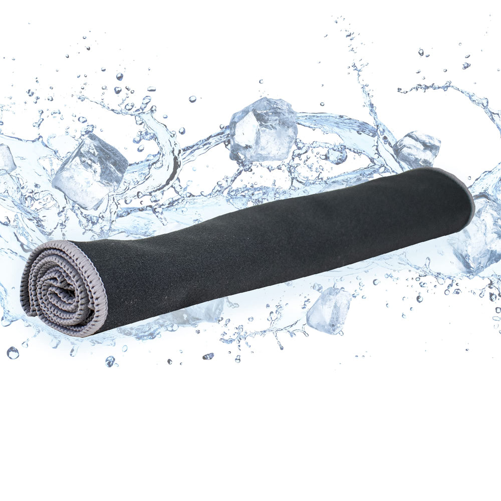 FROGG TOGGS Chilly Pad PRO towel activated for instant cooling during workouts.