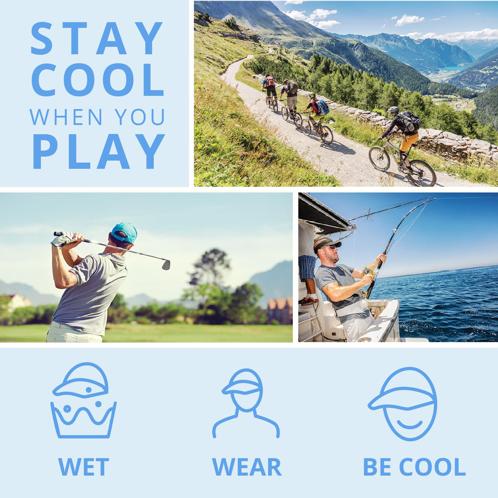 FROGG TOGGS Chilly Pro Cooling Hat ideal for fishing and running
