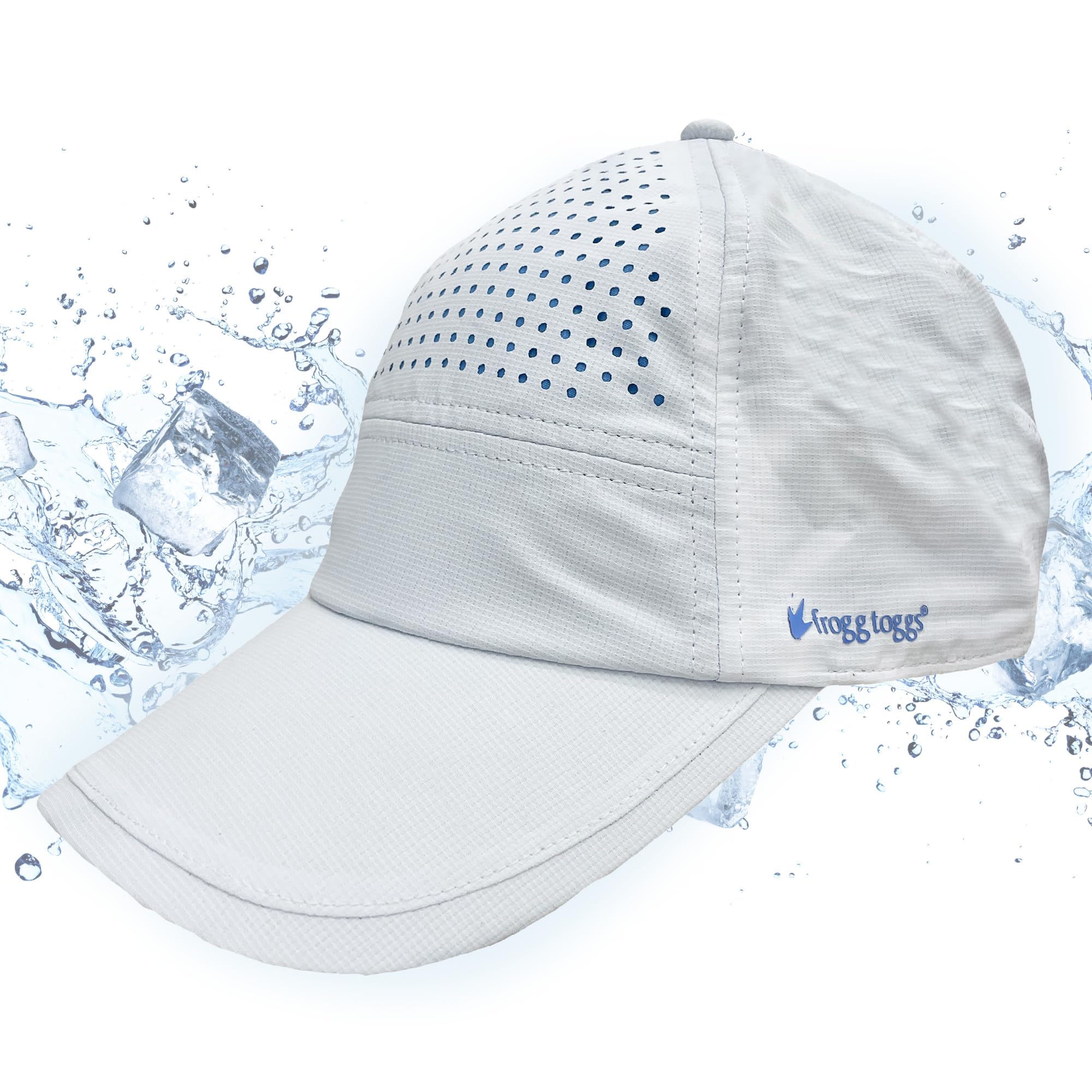 FROGG TOGGS Chilly Pro Cooling Hat front view showing instant cooling