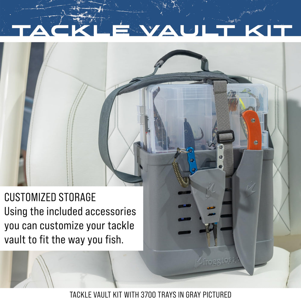 FROGG TOGGS EVA Tackle Vault Tote lightweight construction for easy transport.