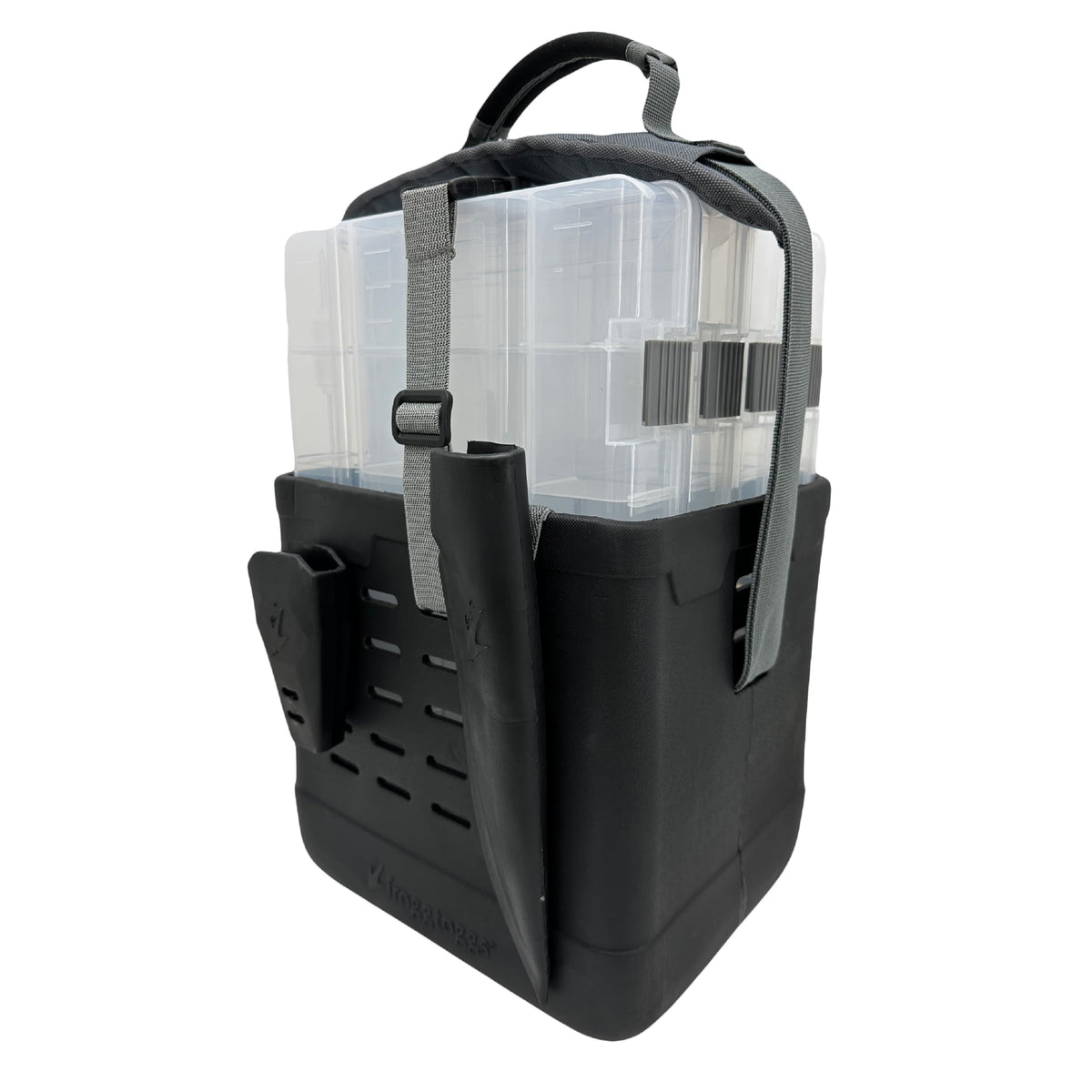 FROGG TOGGS EVA Tackle Vault Tote, compact non-marking shell for boat storage.