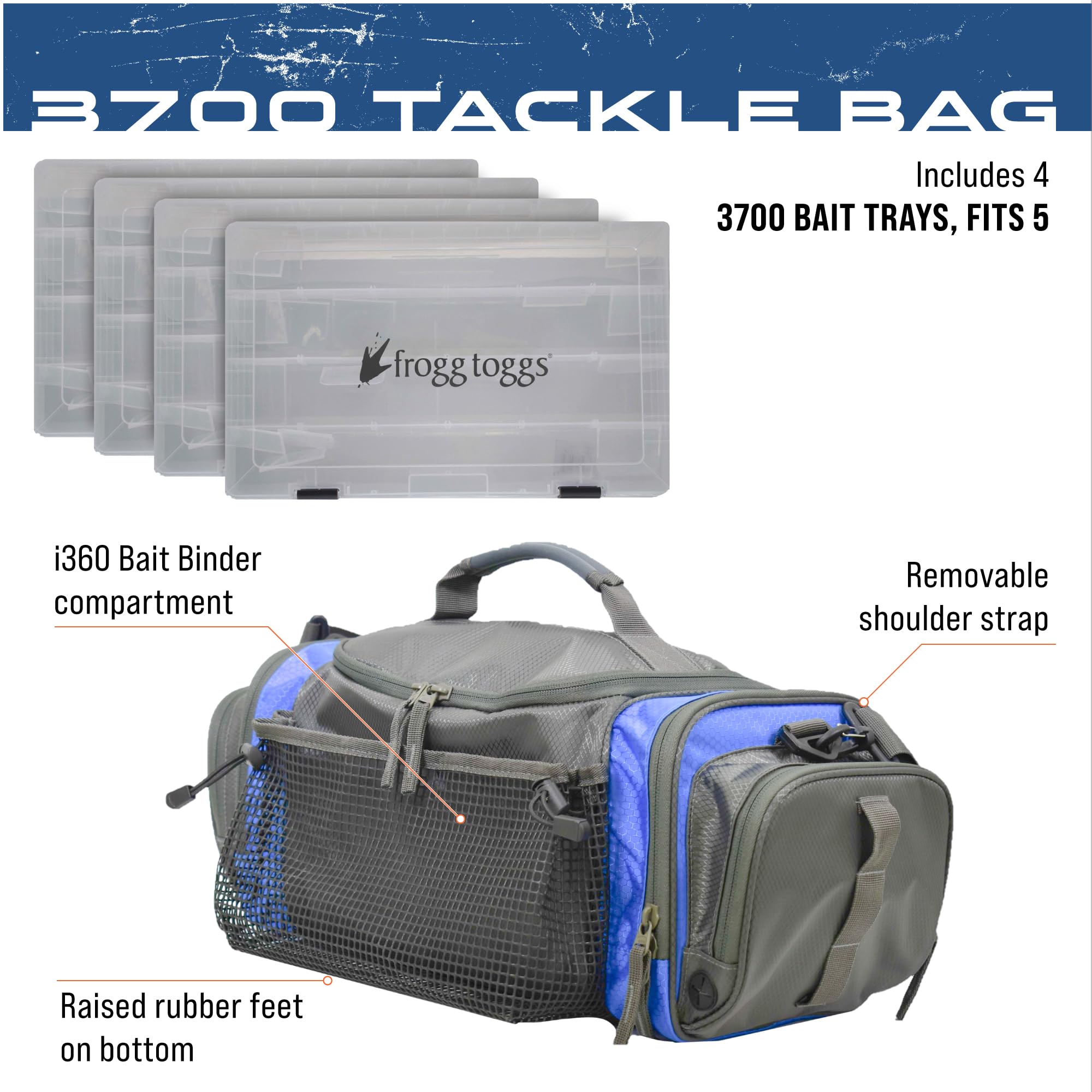 FROGG TOGGS durable fabric protects gear against weather and wear