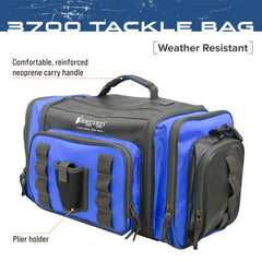 FROGG TOGGS duffle side pockets keep line spooling gear within reach