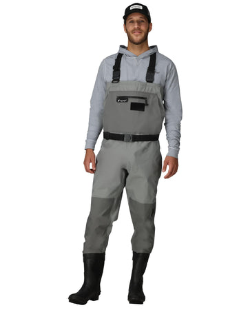 FROGG TOGGS Hellbender Pro bootfoot front view emphasizes waterproof performance for field days.
