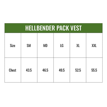 Frogg Toggs Hellbender ToadSkinz vest back view emphasizing waterproof fabric and DriPore Gen2.