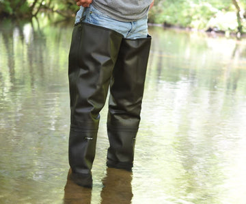Adjustable web belt leathers with quick-release buckles for secure fit in outdoor tasks.