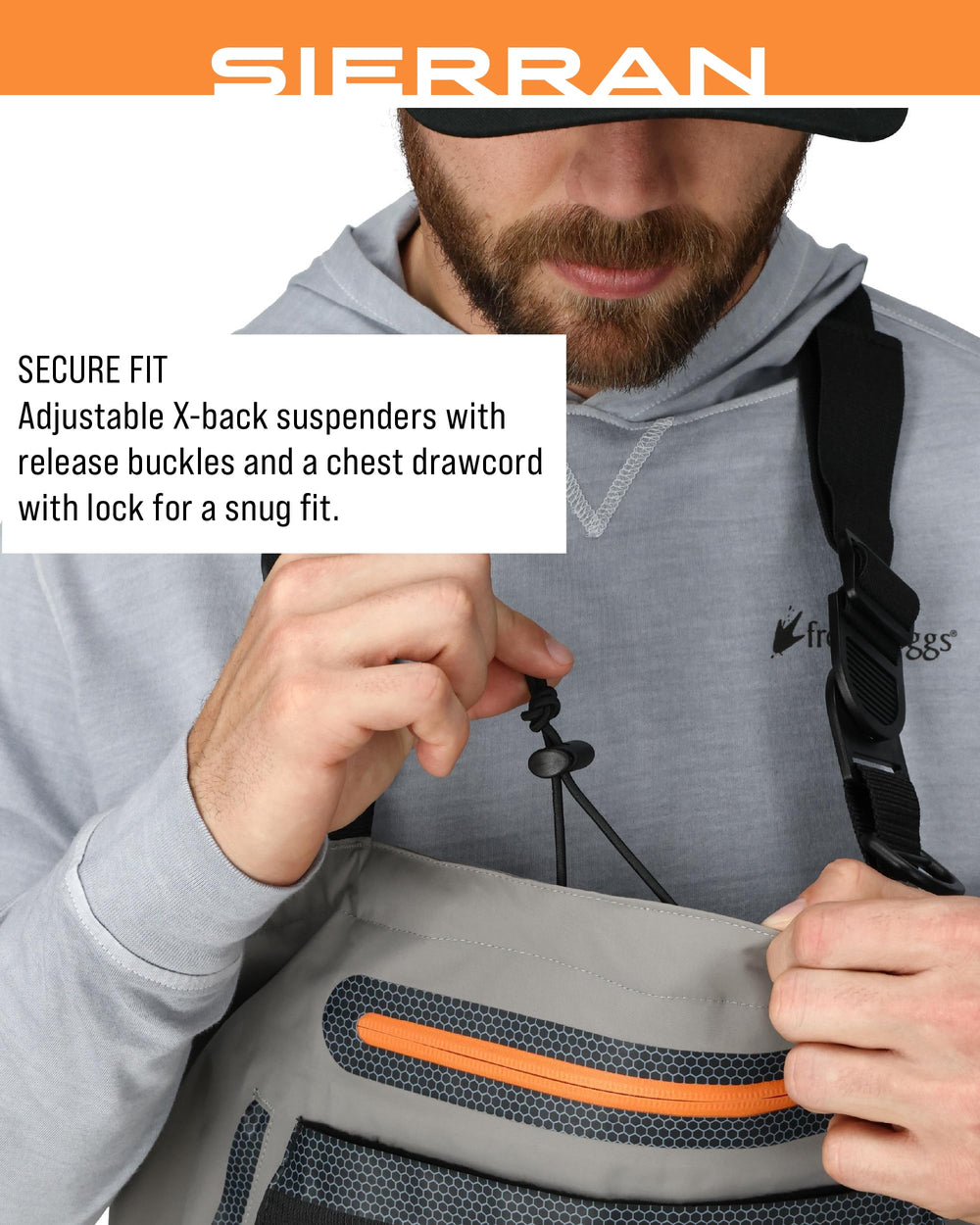 Frogg Toggs Sierran lightweight bag simplifies packing and transport.