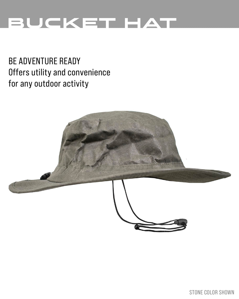 FROGG TOGGS bucket hat one-size-fits-most with internal band for comfortable wear