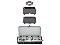 Front Runner 2 Cook 3 Pro Deluxe overview highlights portable convenience for camping.