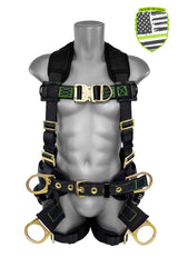 Frontline Patriot quick-connect buckles enable fast, tool-free adjustments on the harness.