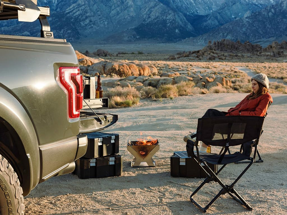 Front Runner Expander Chair outdoors ready for use in nature
