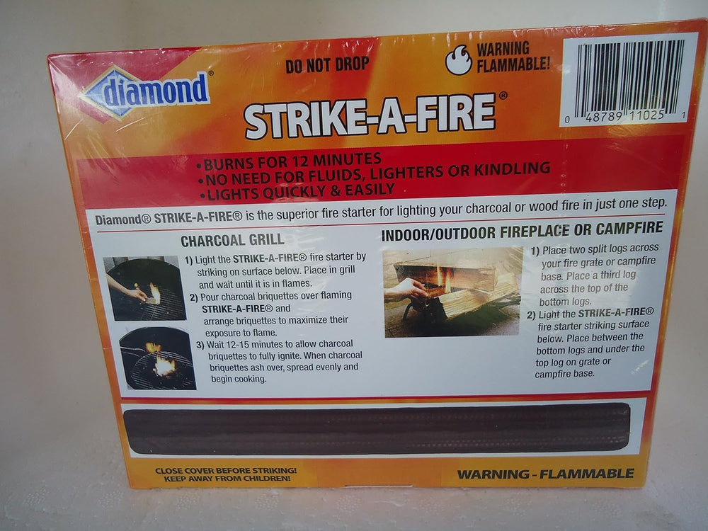 Frost Strike Fire Stick in use, no lighter required, clean burning.