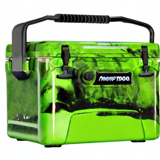 Frosted Frog exterior UV protection resists sun damage on the cooler.
