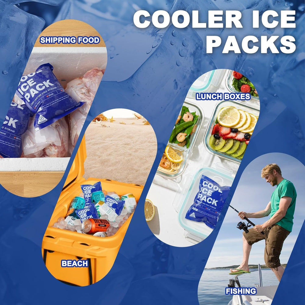 FrostIris beach ice pack-travel usage helps keep drinks cool near shore.