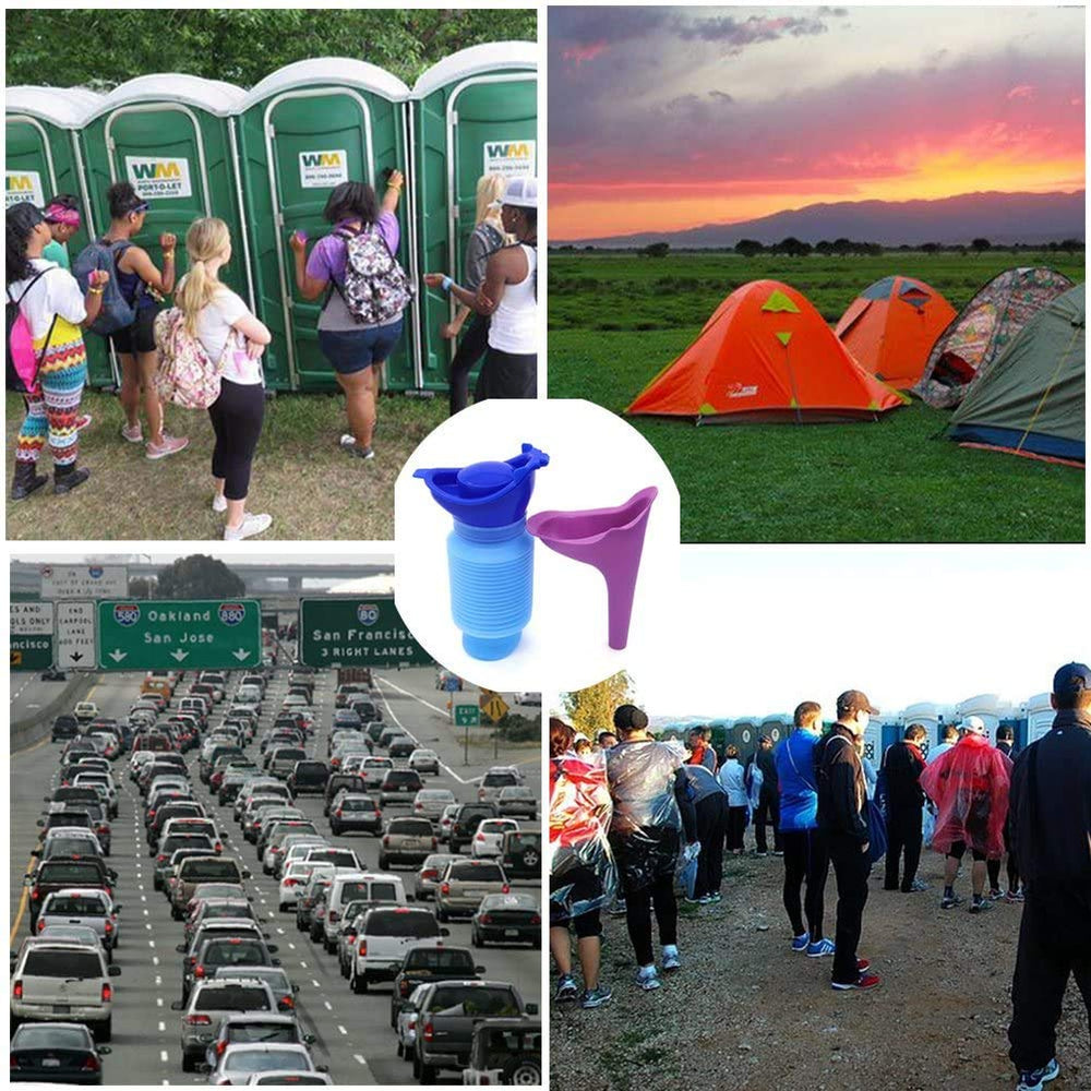 FRSH MNT car and camping solution for quick bathroom access.