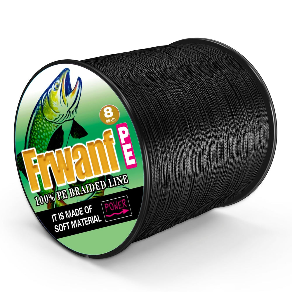 Frwanf 8 Strands Braided Line color options displaying nine color choices