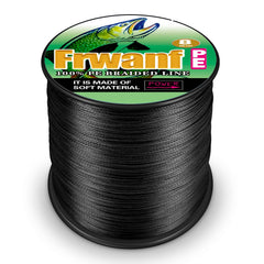 Frwanf colorfast 8-strand braid stays vibrant in sun and water for consistent visibility.