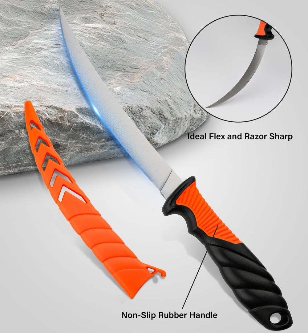 Fshyos hook remover demonstrates safe embedded-hook removal in saltwater and freshwater.