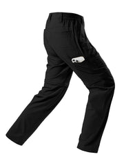 FTAZWBD men's hiking convertible pants quick-dry fabric in action
