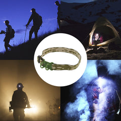 FTVOGUE elastic headlamp strap assembly demonstrates quick flashlight mounting