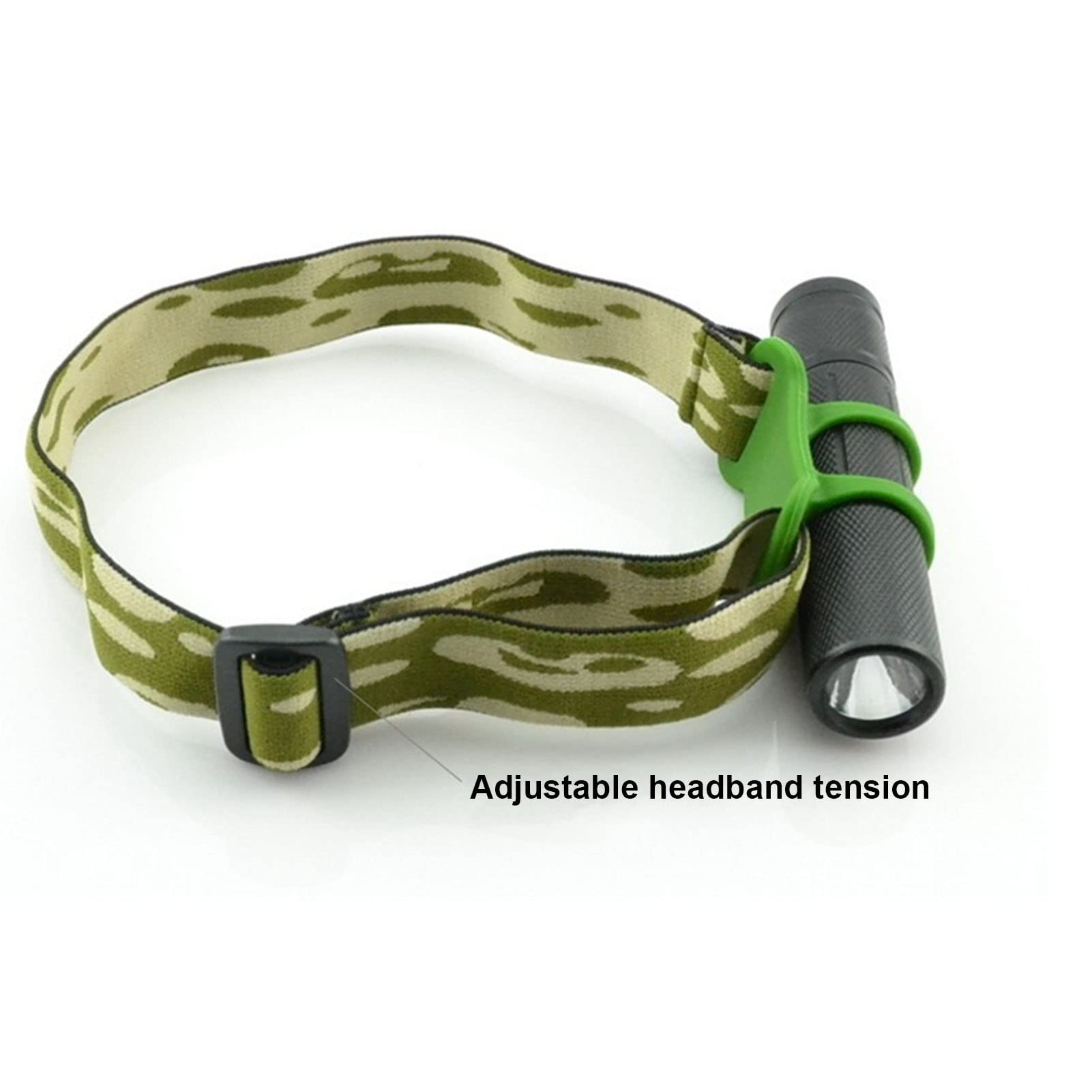FTVOGUE headlamp strap fits 22-32mm torches securely