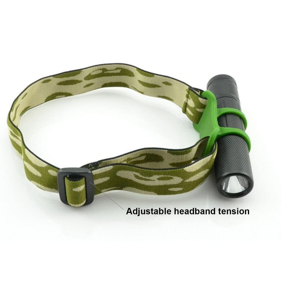 FTVOGUE headlamp strap fits 22-32mm torches securely