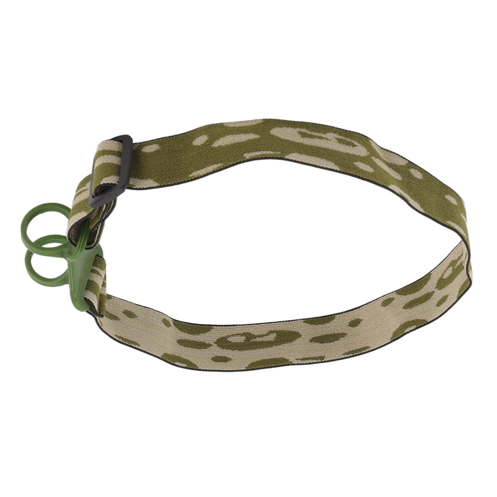 FTVOGUE headlamp strap with silicone sleeve offers firmer torch fixation