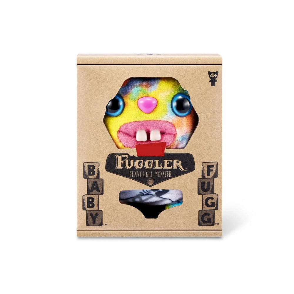 Fuggler-Baby Fuggs 3.5 inch side shot, bright colors for imaginative play.