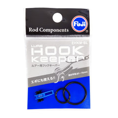 FUJI Kogyo EHKM-BL lure hook keeper black pulley for smooth movement.