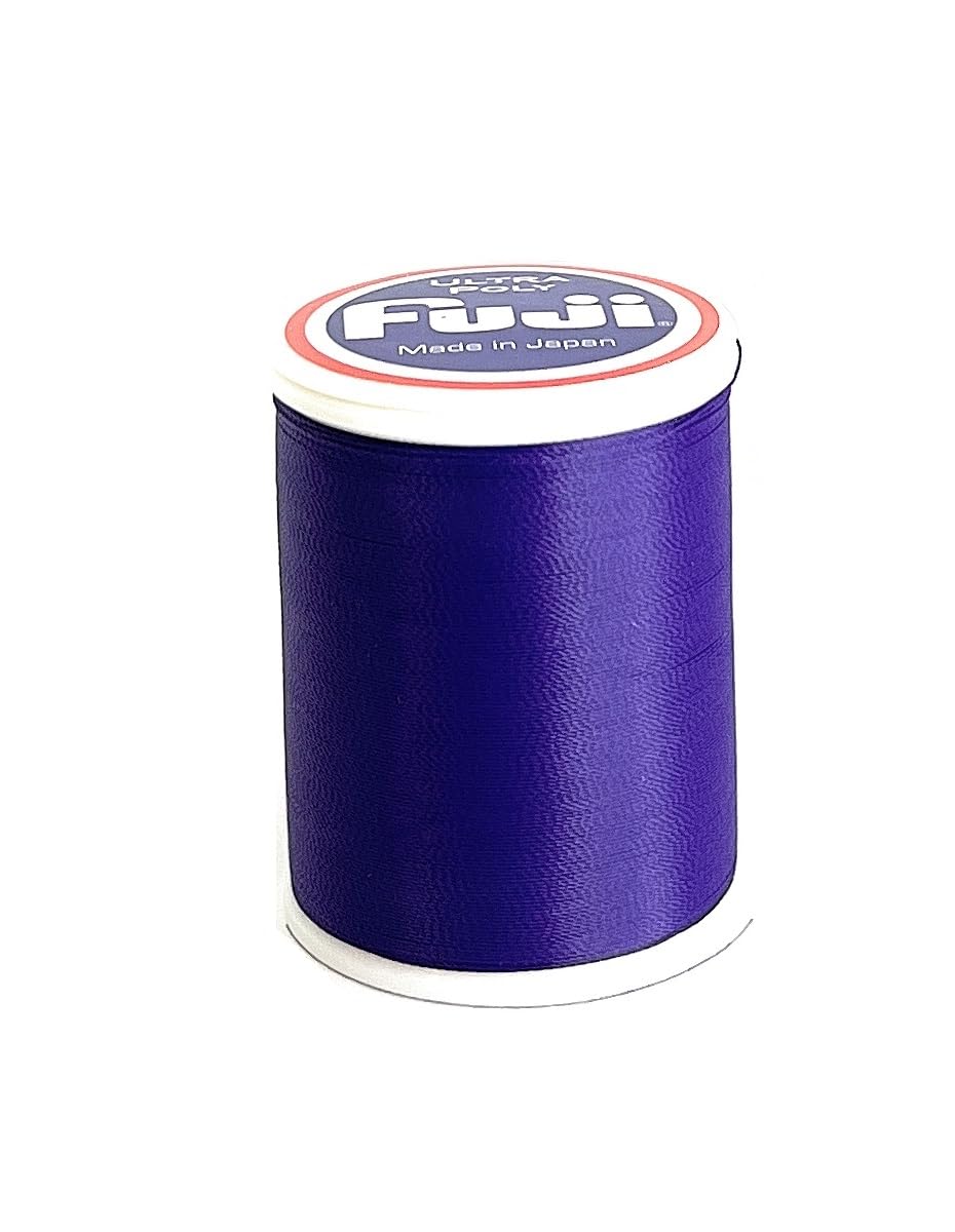 Fuji Ultra Poly NOCP NPD01 purple wrap thread; durable and UV resistant for fishing rod wraps