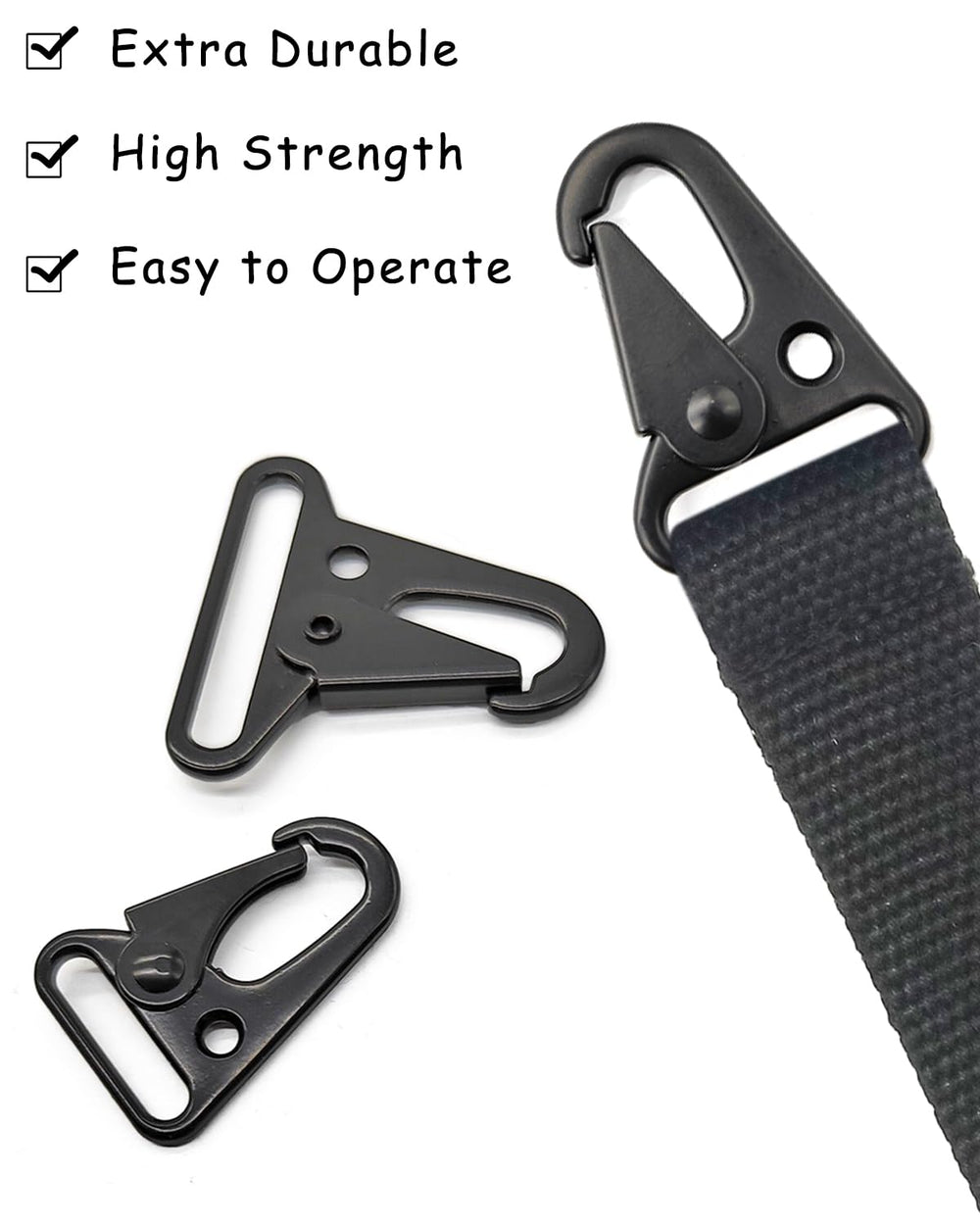 Fujiyuan paracord sling clip 1.5in for bags and bottles.