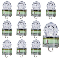 Fulandci 10-pack green LED deep drop fishing lights – product image 1
