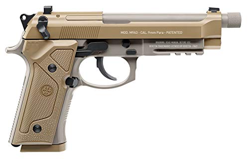 Full-auto and semi-auto modes demonstrated on M9A3 BB pistol