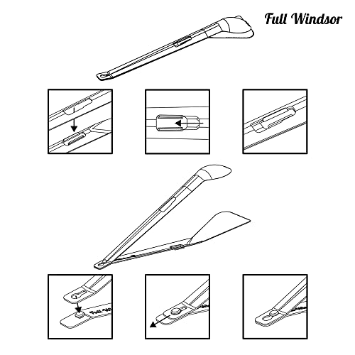 Full Windsor The Splitter titanium spatula for quick, controlled flipping on outdoor grills.