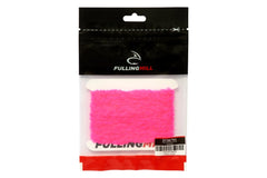 Fulling Mill EZ Egg Yarn fluorescent pink for quick tying and natural egg flies.