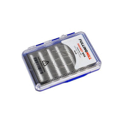 Fulling Mill Pocket Box Blue front view showing compact fly storage.