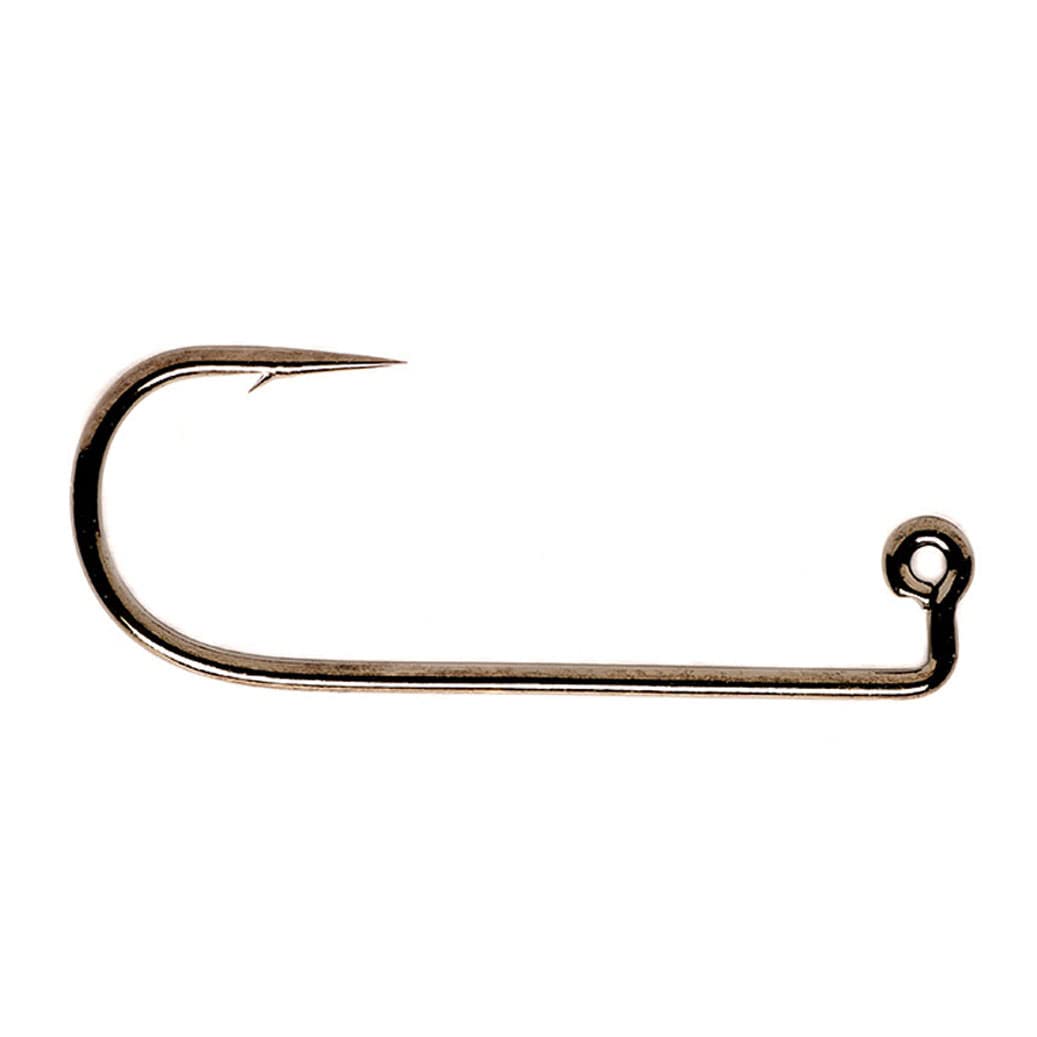 Fulling Mill Stealth Jig Hooks with a 90-degree jig eye for balanced casting in rivers and lakes.