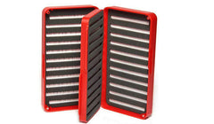 Fulling Mill Tactical Max Box open with foam sides for organized flies.