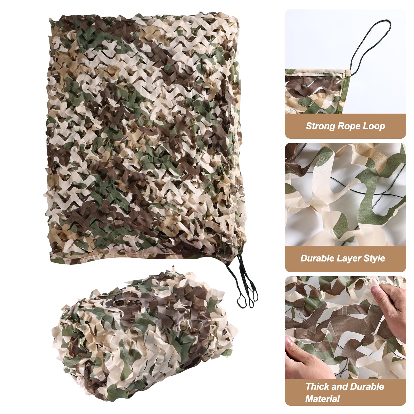FullLit camo netting hunting-blind application for stealthy setup.