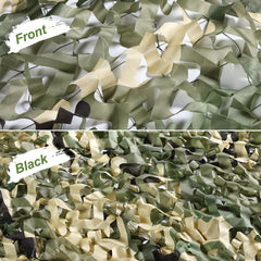 FullLit camo netting with mesh backing provides airflow and layered concealment options