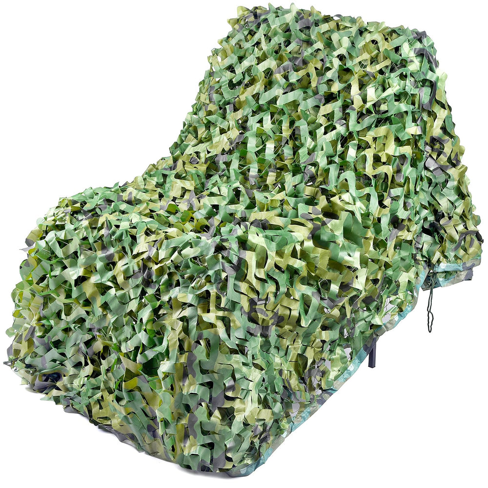 FullLit camo netting multi-use application for hunting, decor, events, and photography.